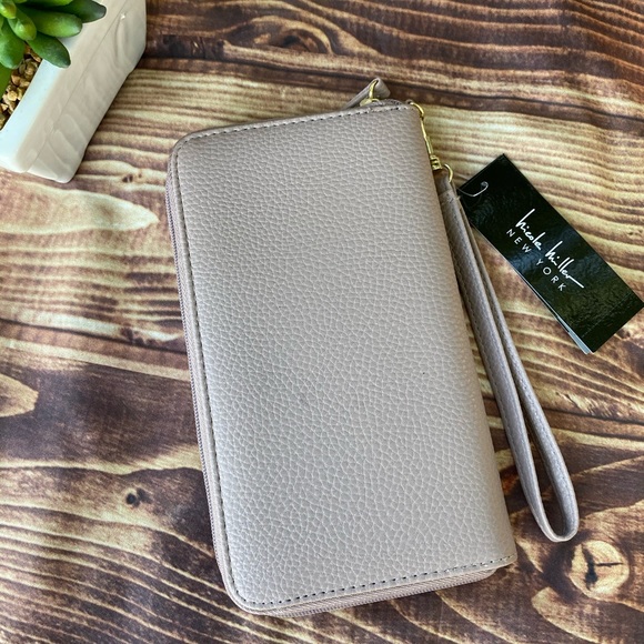 Nicole Miller  Wallet/Wristlet Color; Mashroom - Picture 4 of 6